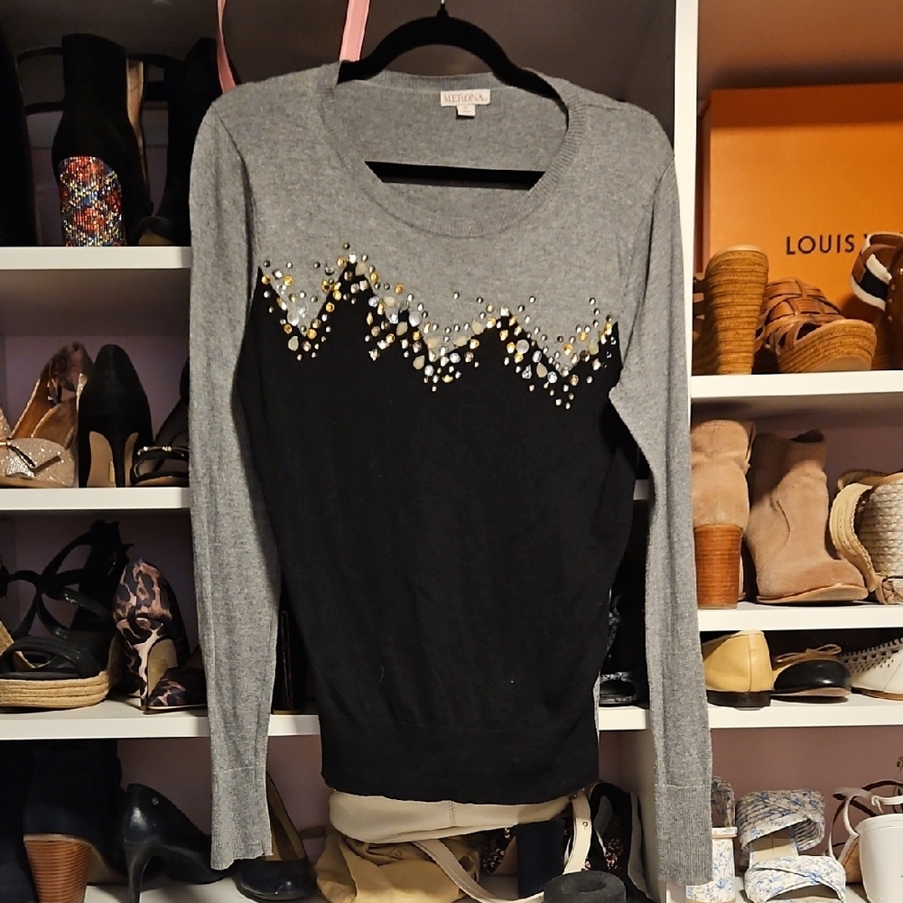 Merona Light Gray Sweater